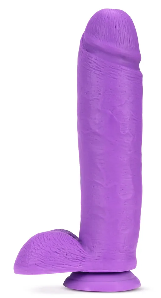 Blush Novelties Dildos Neo 10 Inch Dual Density Dildo Neon Purple