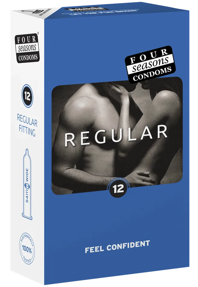 Condom 12pk Regular 54mm Sold In Packs Of 6 mojozau Female Sex Toys