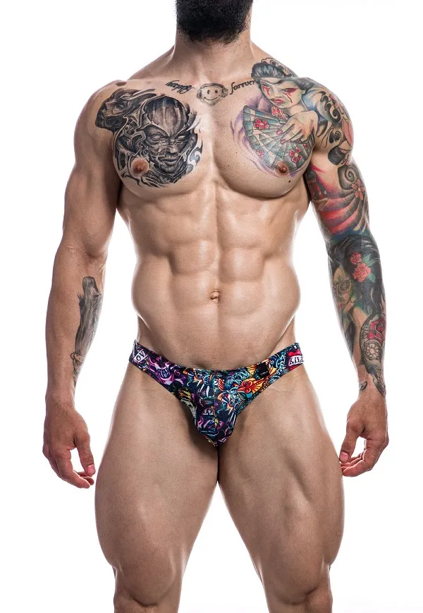 Cut For Men Female Sex Toys Cut For Men Low Rise Bikini Brief Tattoo Small