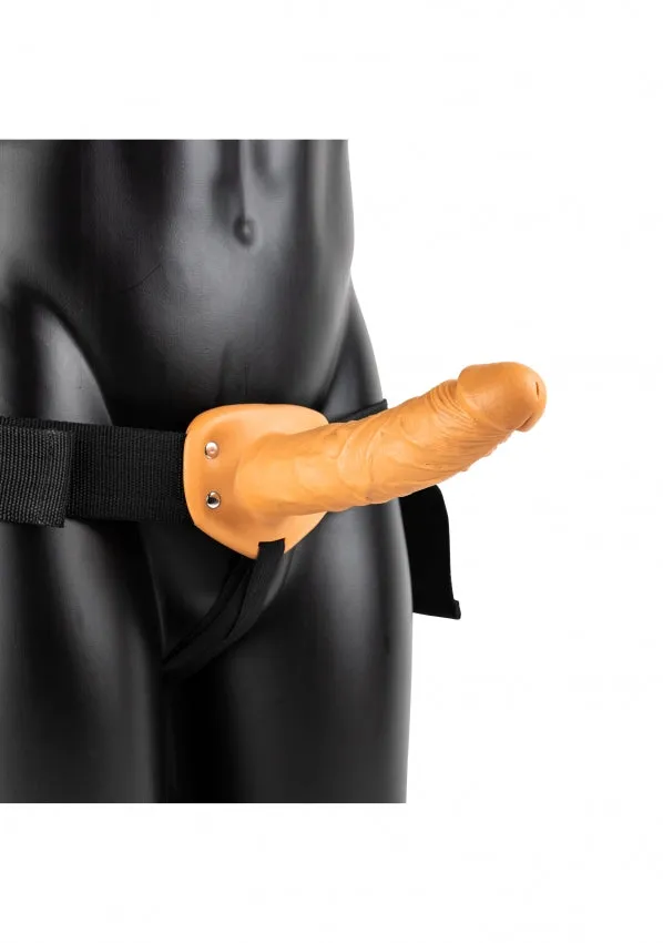 Dildos | Realrock Hollow Strapon without Balls - 8'' / 20.5 cm