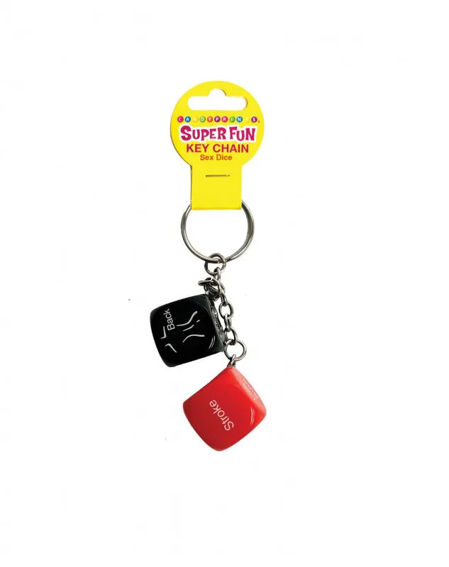 Little Genie Female Sex Toys Super Fun Key Chain Sex Dice