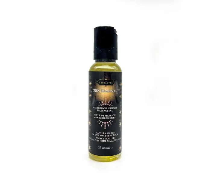 Sex Magnet Pheromone Massage Oil 2 Oz Vanilla Amber Kama Sutra Couples