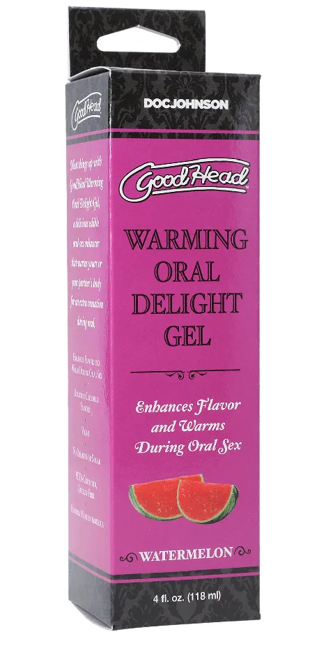 Enhancers Doc Johnson Goodhead Warming Oral Delight Gel 4 Fl Oz