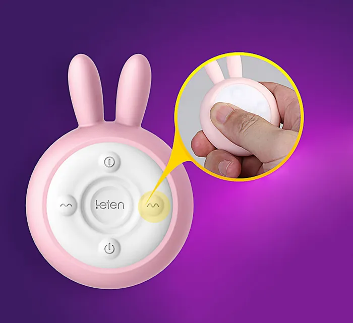 Female Sex Toys | Blissful Delirium Bunny Wireless Bluetooth Remote Control Strap On Panties 10 Speeds Smart Heating Vibrator Clitoris G-Spot Massager