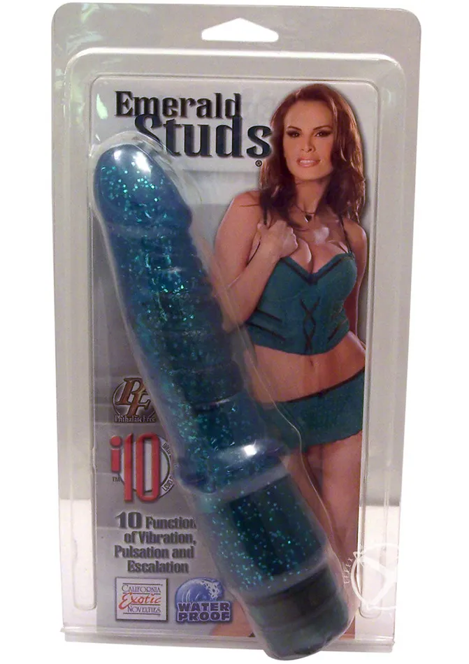 Female Sex Toys California Exotic Novelties Emerald Stud 7 Arouser