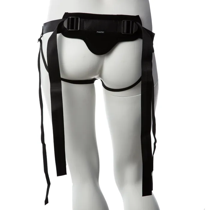 Female Sex Toys | Gender Fluid Skylar Strap-on Harness - Black - Gender Fluid