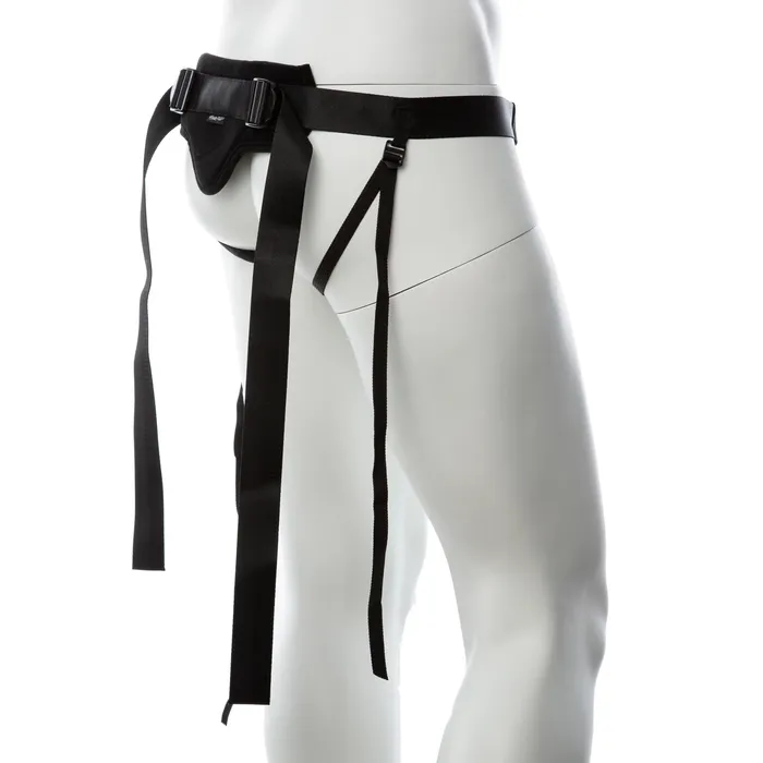 Female Sex Toys | Gender Fluid Skylar Strap-on Harness - Black - Gender Fluid