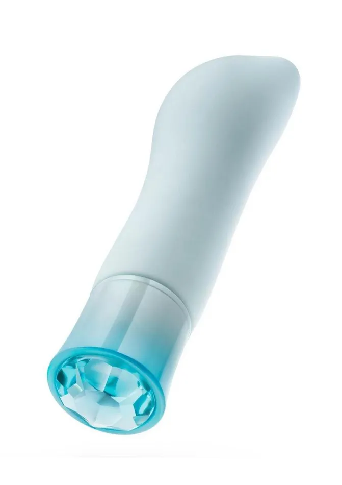 Female Sex Toys | Oh My Gem Oh My Gem Ardor Rechargeable Silicone Vibrator - Aquamarine