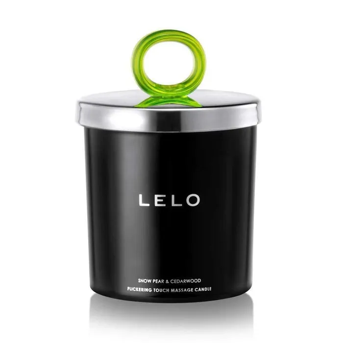 Lelo Snow Pear and Cedarwood Massage Candle Lelo Couples