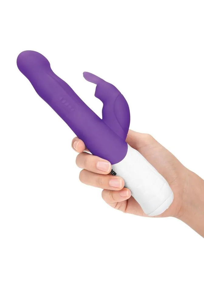 Rabbit Essentials Female Sex Toys | Rabbit Essentials Silicone Rechargeable Slim Shaft Rabbit Vibrator