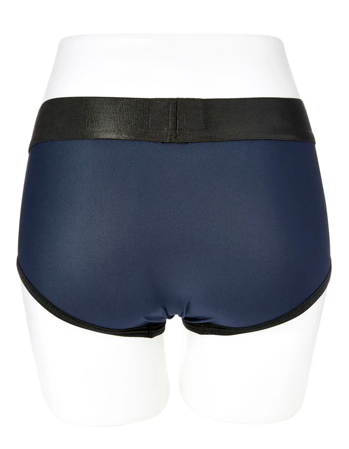 Sportsheets Female Sex Toys | Em. Ex. Active Harness Fit - Navy/graphite.