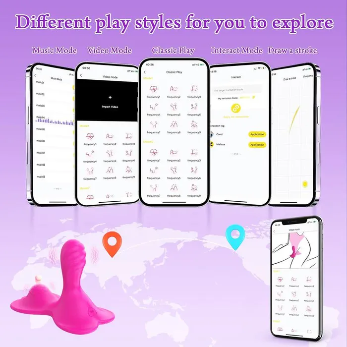 Clit Stimulator Sit and Ride Vibrator | Aimitoy Vibrators