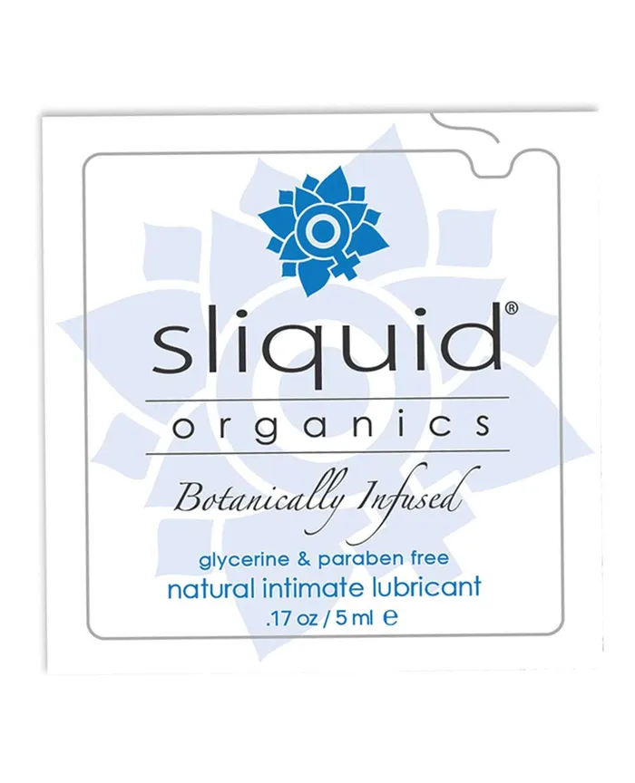 Sexual Health Wellbeing Sliquid Organics Natural Intimate Lubricant 17 oz Pillow Sliquid