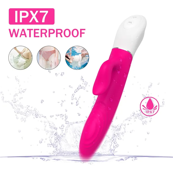 9 Pulsating Vibrating Modes Mute Rabbit G Spot Vibrator with Heating Sorlove Female Sex Toys