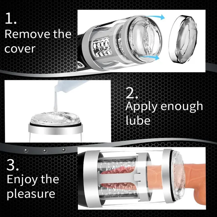 ADLTOYFUN Male Sex Toys Man Masturbator Electric Male Masturbator