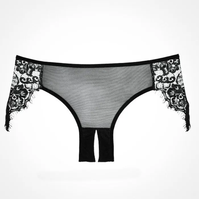 Adore Lavish Lace Crotchless Panty Allure Lingerie Female Sex Toys