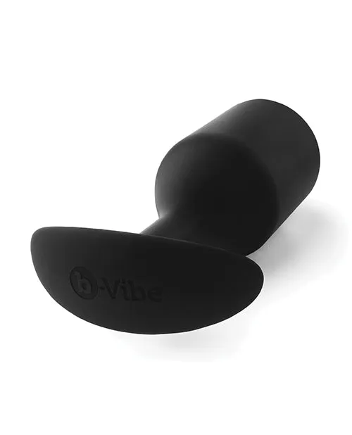 Anal bVibe Weighted Snug Plug 7 600 g Black Cotr INC