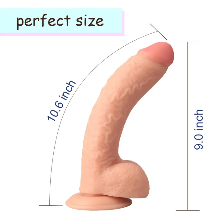 Anal Sorlove 106 Inch Curved Huge Realistic GSpot Dildo Vaginal Anal Play