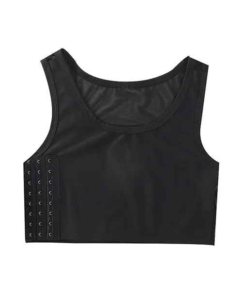 Anal Thank Me Now INC Gender Fluid Chest Compression Binder Medium Black