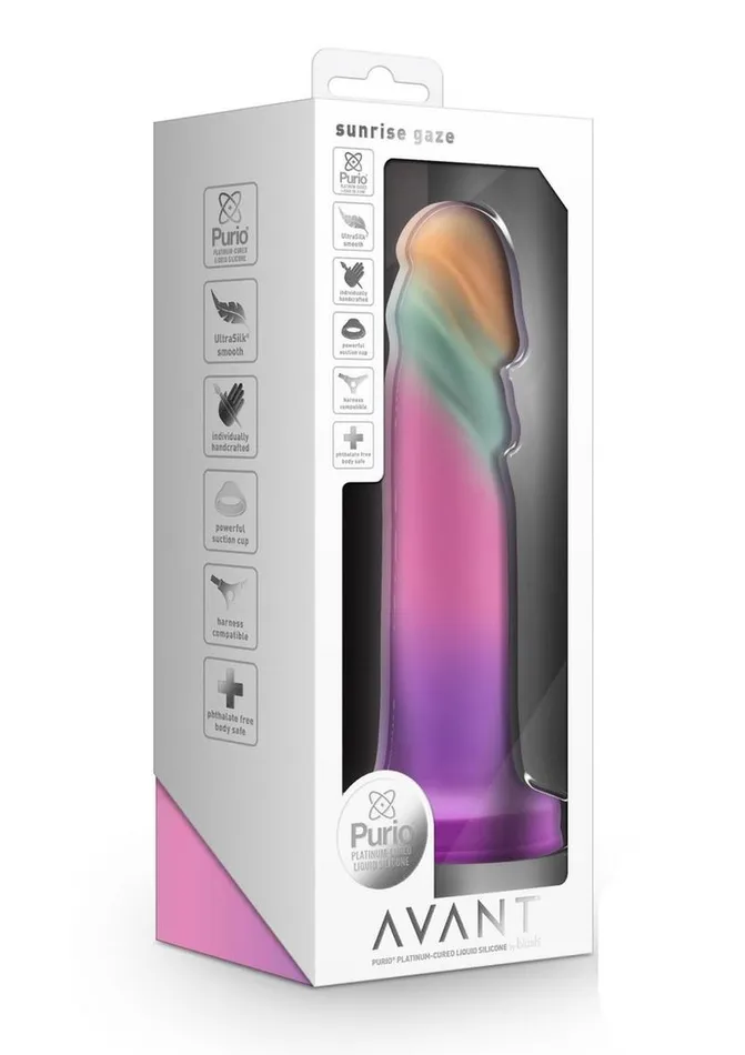 Avant Sunrise Gaze Silicone Dildo Sherbet Avant Dildos