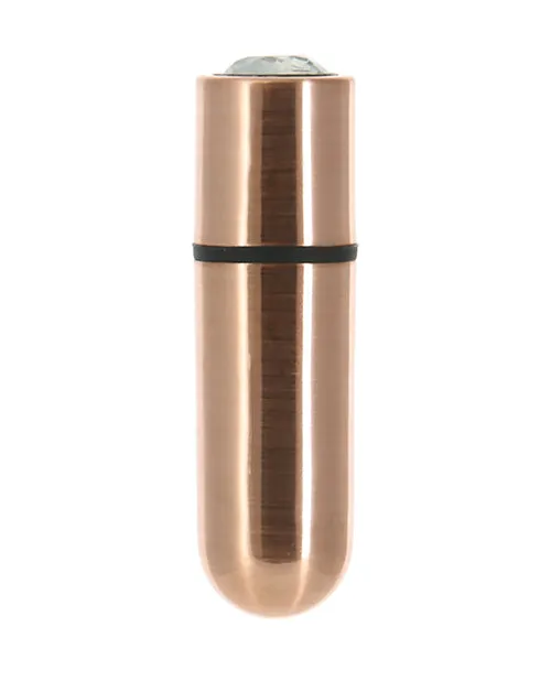 BMS Enterprises Female Sex Toys First Class Mini Rechargeable Bullet Rose Gold