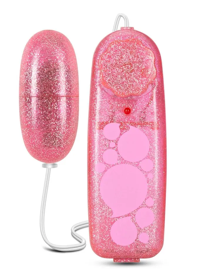 B Yours B Yours Glitter Power Bullet Vibrator with Remote Control Female Sex Toys