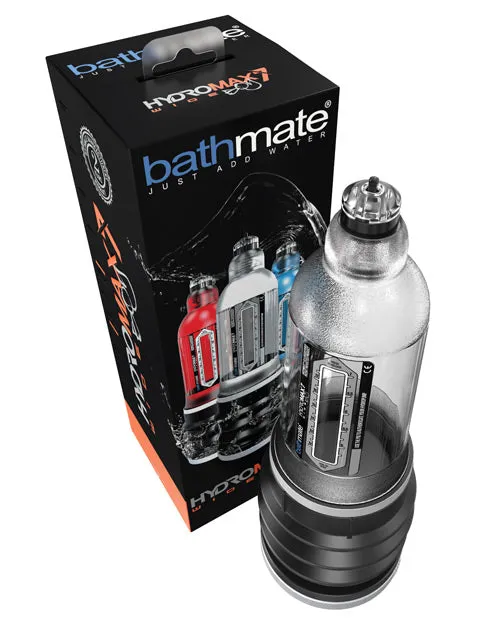 Bathmate Hydromax 7 Wide Boy Penis Pump Clear Bathmate Male Sex Toys
