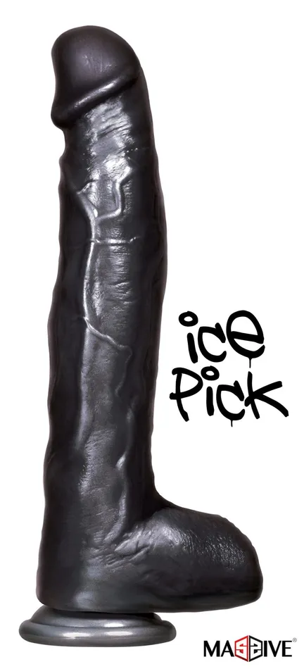 BBC Big Black 12 Cock Icepick Icon Brands Dildos