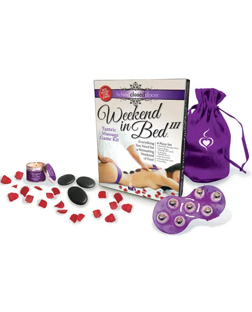 Behind Closed Doors Couples Weekend in Bed III Tantric Massage Kit