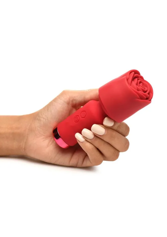 Bloomgasm Female Sex Toys Bloomgasm Pleasure RosePetite Mini Silicone Rechargeable Rose Wand