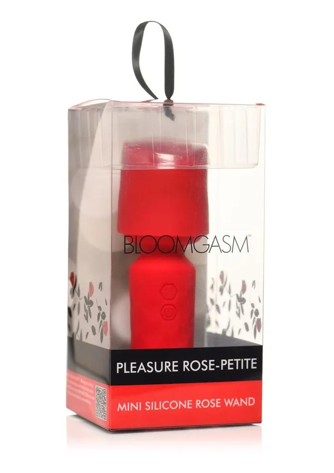 Bloomgasm Female Sex Toys Bloomgasm Pleasure RosePetite Mini Silicone Rechargeable Rose Wand