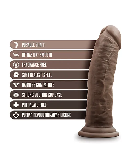 Blush Novelties Dr Shepherd 8 Realistic Dildo Chocolate Female Sex Toys