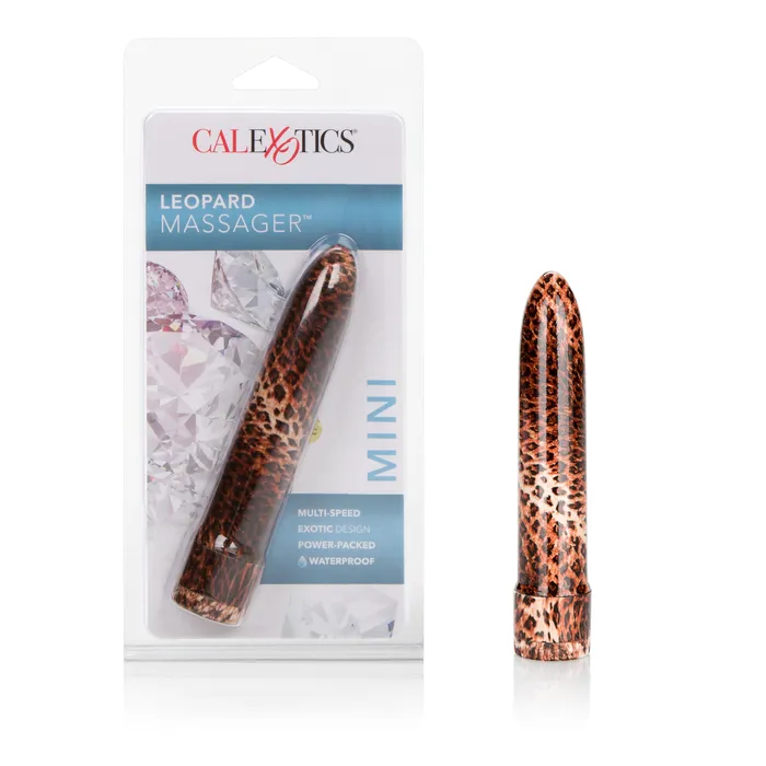 CalExotics Female Sex Toys Leopard Massager Mini