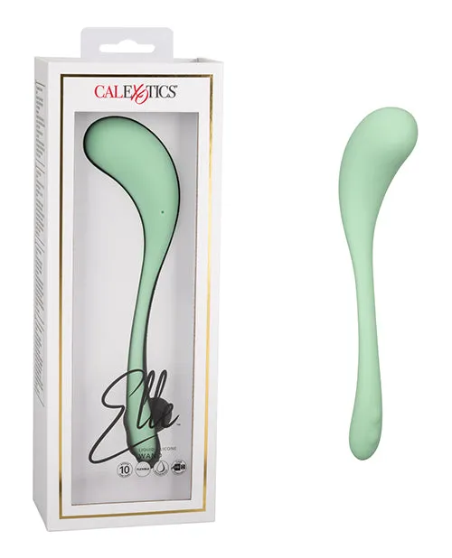 California Exotic Novelties Female Sex Toys Elle Liquid Silicone Wand Green