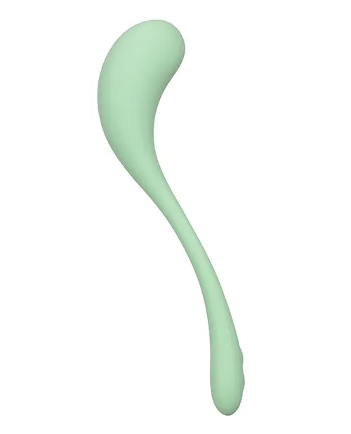 California Exotic Novelties Female Sex Toys Elle Liquid Silicone Wand Green