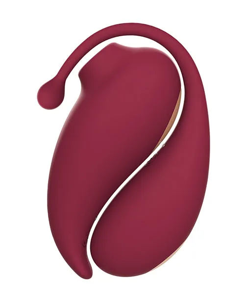 Cnex Eic Corpadrien Lastic Female Sex Toys Inspiration Clitoral Suction Stimulator Vibrating Egg Red