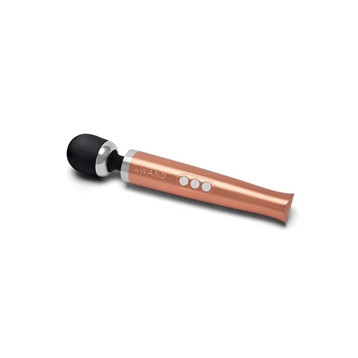 Cotr INC Female Sex Toys Le Wand Die Cast Rechargeable Vibrating Massager Rose Gold