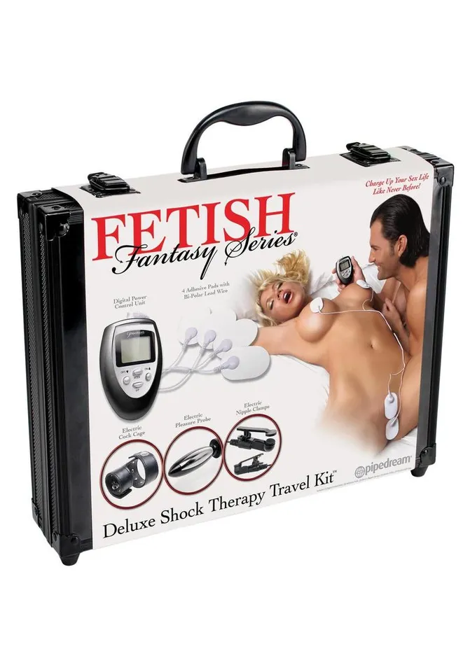 Couples Fetish Fantasy Series Deluxe Shock Therapy Travel Kit Fetish Fantasy Series