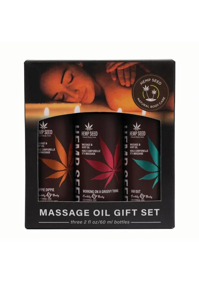 Couples Hemp Seed Body Care Hempseed 2024 Summer Massage Oil Collection Gift