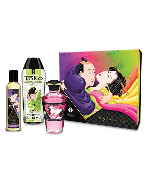 Couples Shunga Shunga Fruity Kisses Collection Kit