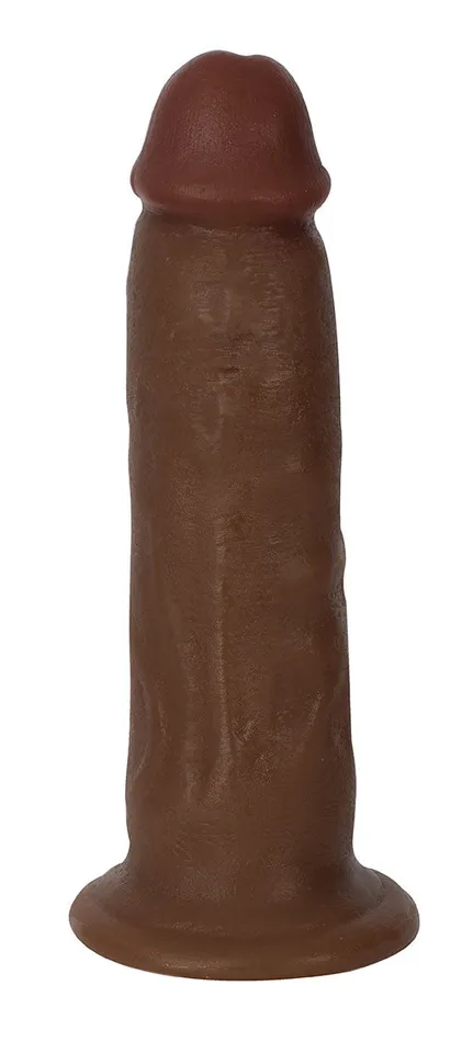 Curve Toys Dildos Jock 7 Dildo Chocolate