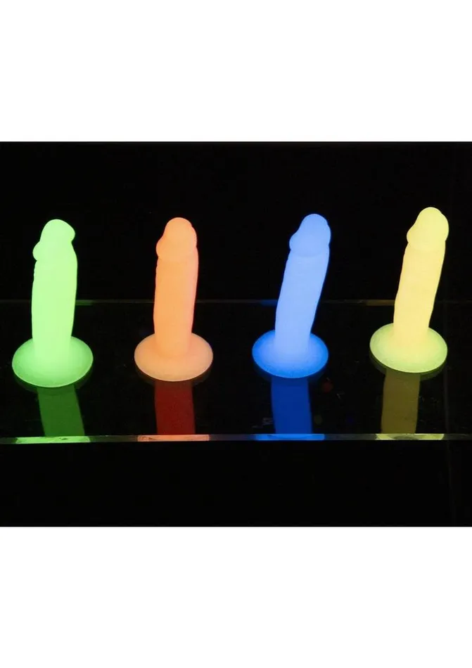 Dildos Addiction Addiction Silly Willy Glow In The Dark Silicone Dildo