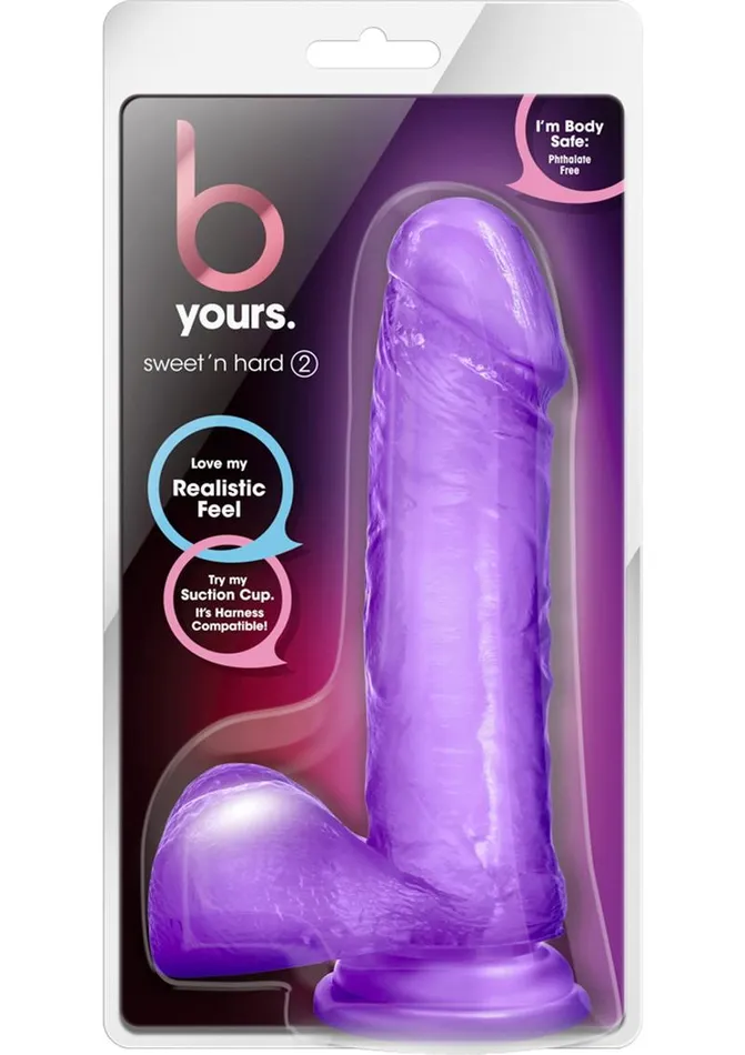 Dildos B Yours B Yours Sweet N Hard 2 Dildo with Balls