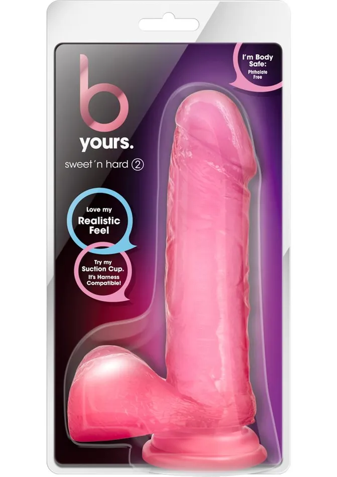 Dildos B Yours B Yours Sweet N Hard 2 Dildo with Balls