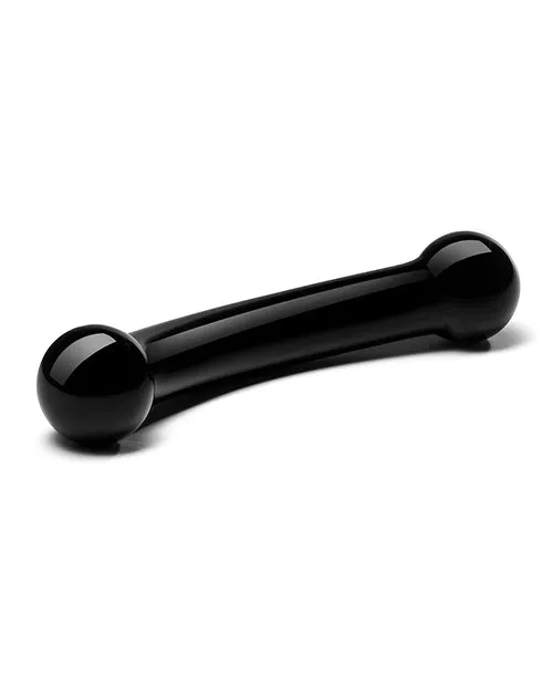 Dildos Electric Eel INC Glas Double Bull Glass Dildo Black