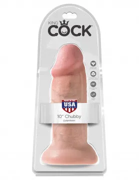 Dildos King Cock 10 Chubby Light Nice and nasty Bz