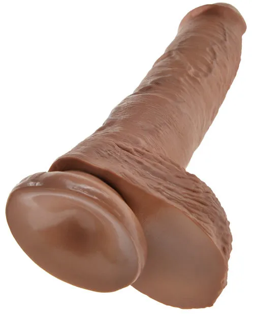 Dildos King Cock 10 Cock with Balls Tan Pipedream Products