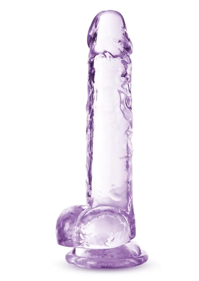 Dildos Naturally Yours Naturally Yours Crystalline Dildo 7in Amethyst