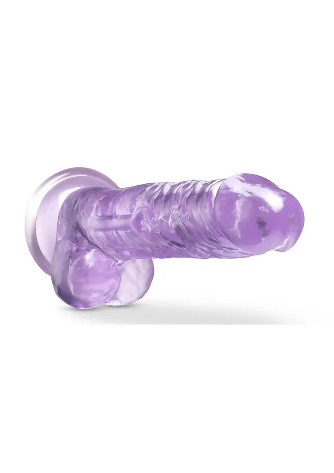 Dildos Naturally Yours Naturally Yours Crystalline Dildo 7in Amethyst