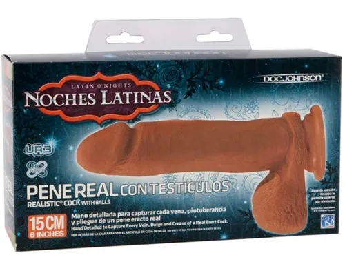 Dildos Noches Latinas ULTRASKYN Realistic Cock Doc Johnson